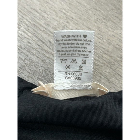 Eberjey Womens So Solid Annia Bikini Bottom Classic Cut Pull-On Black Sz XS NWT - Picture 6 of 9